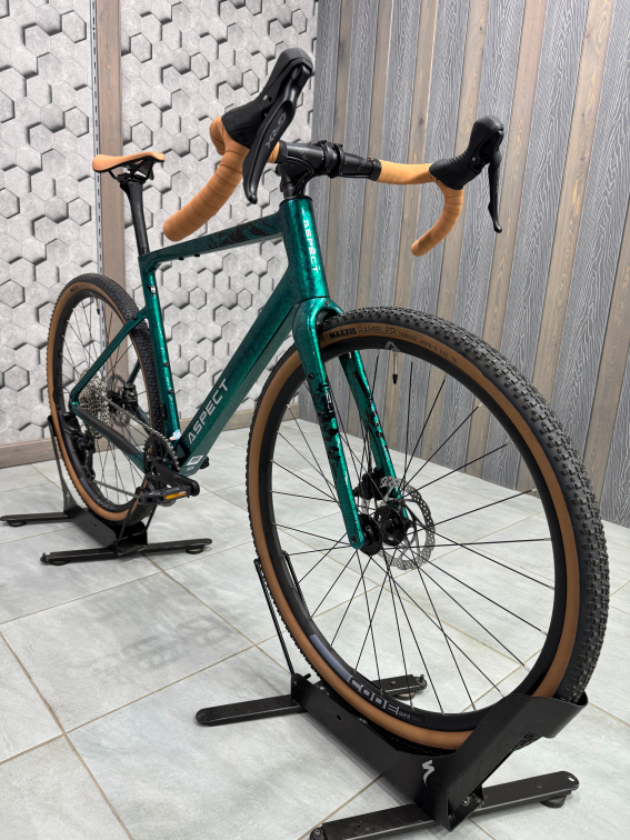 Гравийные велосипеды, ригиды Aspect Allroad CF Expert 2026 Зелёный Артикул 4660447850260, 4660447850277