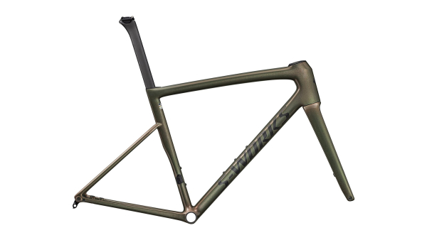 рама specialized s-works tarmac sl8 frameset 2025 gloss cypress metallic / magenta to gold pearl / s