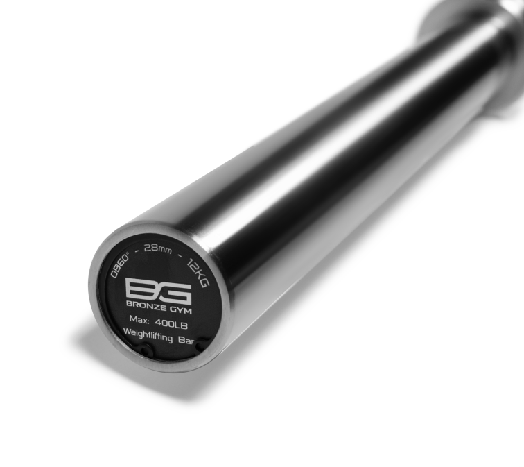 Грифы для штанг и гантелей Гриф олимпийский BRONZE GYM прямой 20 кг МВН: 320 кг с замками Артикул 