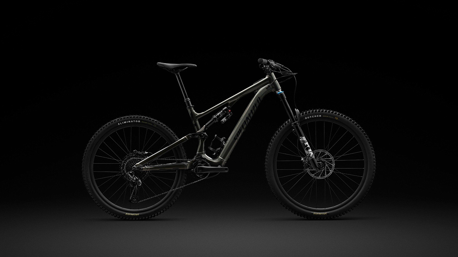 Specialized Turbo Levo SL Comp Alloy 2024 Gloss Charcoal / Silver Dust / Black