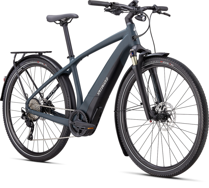 TURBO VADO - свой в городе! Specialized Turbo Vado 4.0 2020 Carbon / Black / Liquid Silver Артикул 