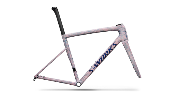 Specialized S-Works Tarmac SL8 2026 Gloss Dolomite Metallic / Directional Brush / Blue Maje