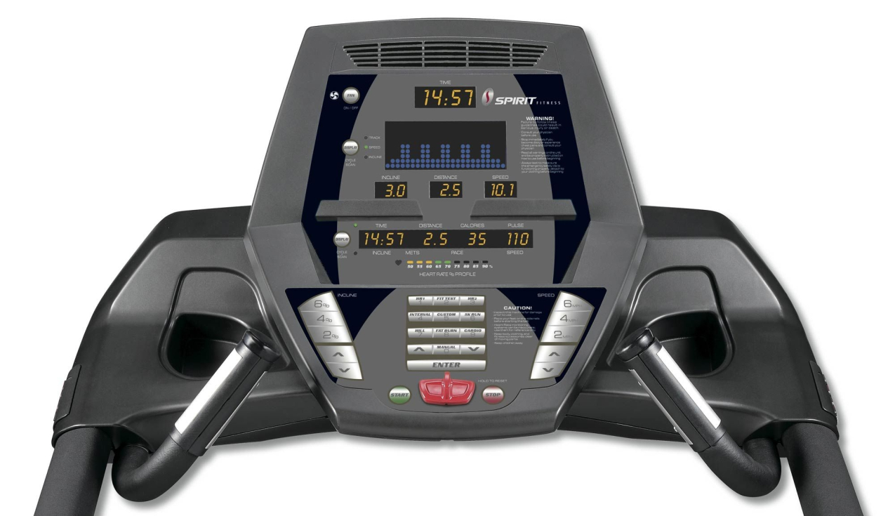 Беговые дорожки Spirit Fitness CT800 Артикул 