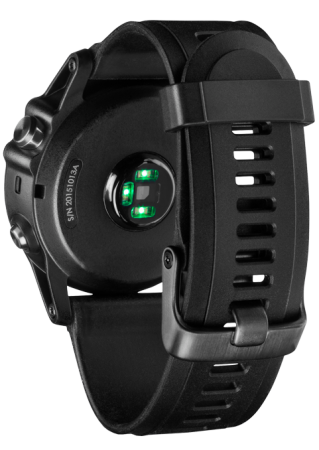 Спортивные часы Garmin Fenix 3 Sapphire HR + HRM с черным ремешком и нагрудным пульсометром Артикул 010-01338-74