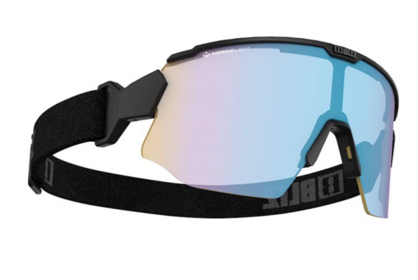 Очки Очки спортивные Bliz Breeze Nano Nordic Light оправа Matt Black линза Coral Orange & Blue Multi Артикул 