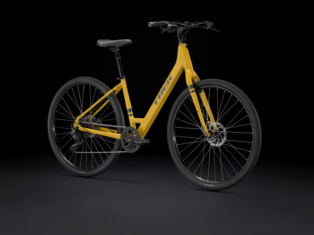 Круизеры и комфортные велосипеды Trek Verve 2 Lowstep Gen 5 Baja Yellow Артикул 5292887, 5292890, 5292888