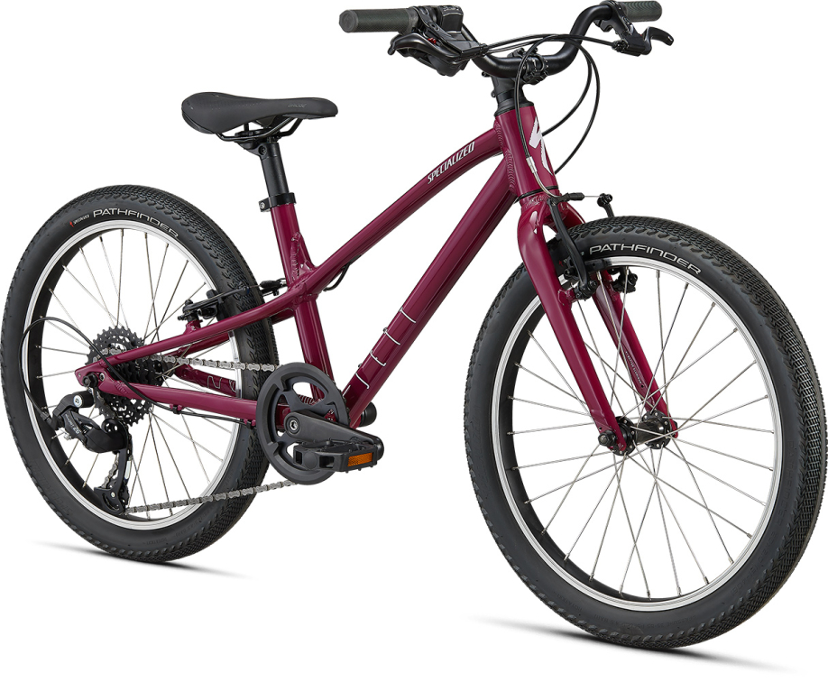 Для мальчиков с 6-ти до 7-ми лет Specialized Jett 20 gloss raspberry / uv lilac 2022 Артикул 92722-6420