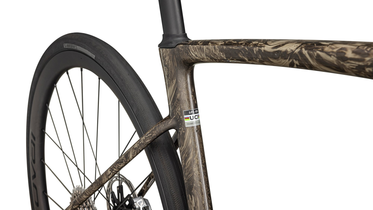 S-WORKS велосипеды шоссе Specialized S-Works Roubaix SL8 - Sram Red AXS 2025 Gloss Toupe/Gunmetal Strata/Charcoal Артикул 94425-0252, 94425-0254, 94425-0258, 94425-0261, 94425-0249, 94425-0256
