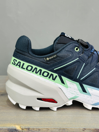 Кроссовки Кроссовки женские Salomon Speedcross 6 GTX Carbon/Provence/White Артикул L47465900-8, L47465900-5, L47465900-7, L47465900-6, L47465900-7.5, L47465900-6.5, L47465900-5.5