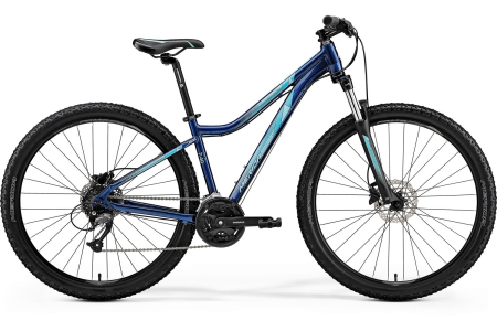 Merida 2019 по акции, горные велосипеды для женщин Merida Juliet 7.40-D DarkBlue Teal 2019 Артикул 