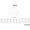 Гравийные велосипеды, ригиды Colnago G4-X GRX 825 Di2 RR500 MTYL / Желтый Артикул 1CCL.G4X.0TU.25E.RR5.MTYL-520