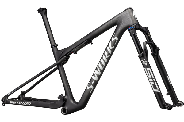 рама Specialized S-Works Epic World Cup 2024 Satin Smoke Granite / Metallic White Silver