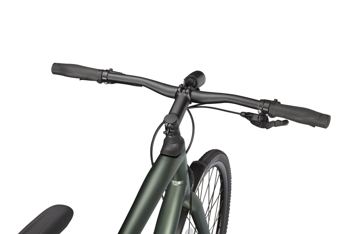 Городские велосипеды Specialized Sirrus X 4.0 EQ 2022 Satin Oak Green Metallic / Black Reflective Артикул 92421-5300, 92421-5304, 92421-5302, 92421-5301, 92421-5306, 92421-5303, 92421-5305