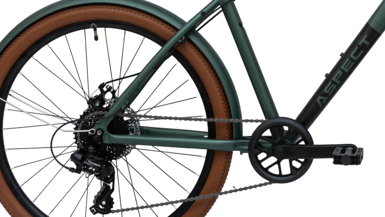 Круизеры и комфортные велосипеды Aspect Weekend 26 2026 Зеленый Артикул 4660447850895, 4660447850901