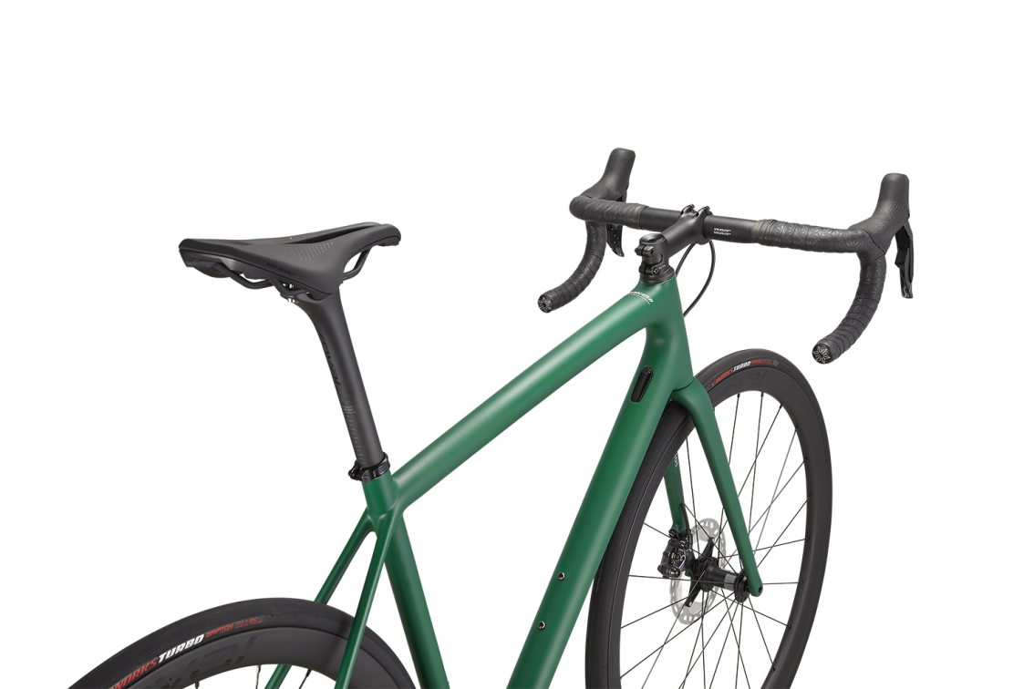 Шоссейные велосипеды Specialized Aethos Expert 2022 Pine Green / White Артикул 97222-3156, 97222-3152, 97222-3149, 97222-3154, 97222-3158, 97222-3161
