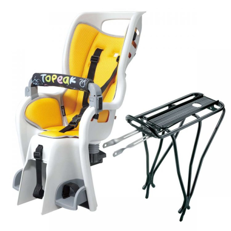 Багажник Багажник Topeak BabySeat Rack под 26" колёса с ободным тормозом для установки детского кресла Артикул 