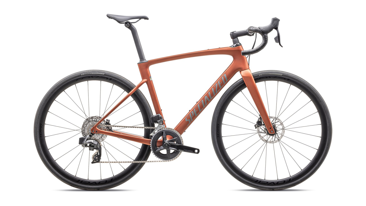 Шоссейные велосипеды Specialized Roubaix Expert 2025 Satin Copper / Smoke Артикул 94425-3044, 94425-3049, 94425-3054, 94425-3061, 94425-3056, 94425-3064, 94425-3052, 94425-3058