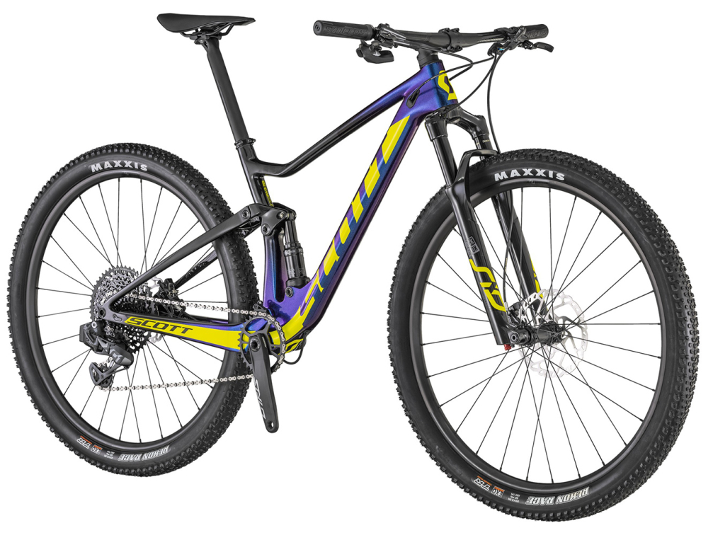 Купить Scott Spark RC 900 Team Issue AXS 2020 синий-желтый Артикул 274619008, 274619007, 274619009, 274619006
