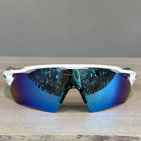 Очки Очки спортивные OAKLEY RADAR EV PATH оправа Polished White линза Prizm Sapphire Артикул 