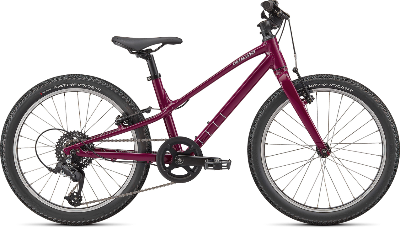 Для мальчиков с 6-ти до 7-ми лет Specialized Jett 20 gloss raspberry / uv lilac 2022 Артикул 92722-6420