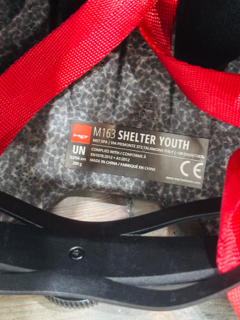Шлемы Велошлем подростковый Met Shelter Orange/Red Артикул 3HM163CE00UNOR1