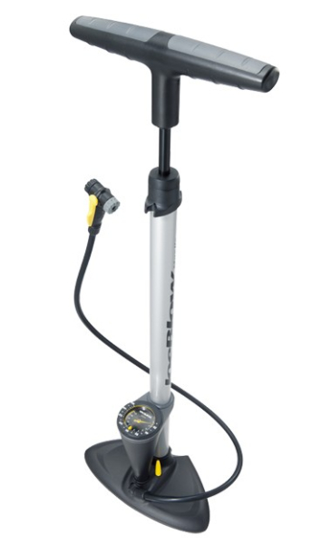 Насос напольный Topeak JoeBlow Max HP Floor Pump 160 PSI (серебряный )