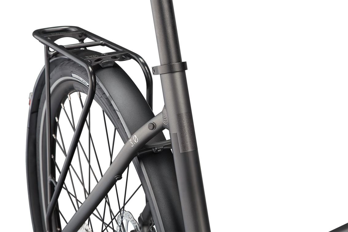 Городские велосипеды Specialized Sirrus 3.0 Step-Through EQ 2022 Satin Smoke / Black Reflective Артикул 90921-7301, 90921-7302, 90921-7303