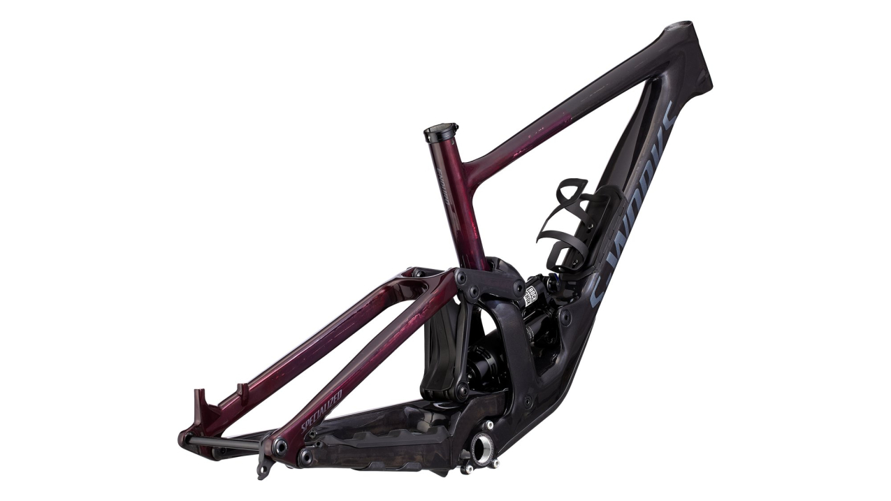 Рамы горных велосипедов рама Specialized S-Works Enduro Frameset 2025 Gloss Rebel Pink Tint Carbon / Fog Tint Артикул 73625-7002, 73625-7003, 73625-7004, 73625-7005