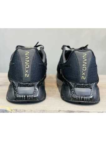 Кроссовки Кроссовки Reebok Nano X2 core black/pure grey 7/matte gold Артикул GX991612, GX991610.5, GX99168, GX991613, GX99169.5, GX991610, GX99169, GX991611.5