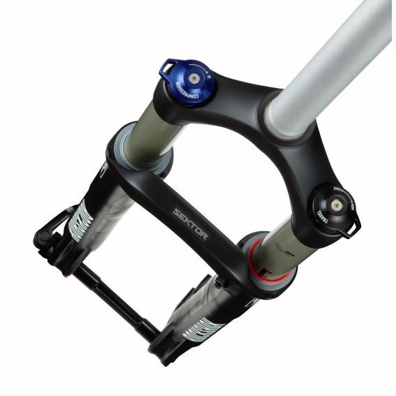 Вилки Вилка 26 Rock Shox Sektor Gold RL D.PosCoil 150 "Maxle15 MC CrwnAdj Al Str1-1/8" Артикул 