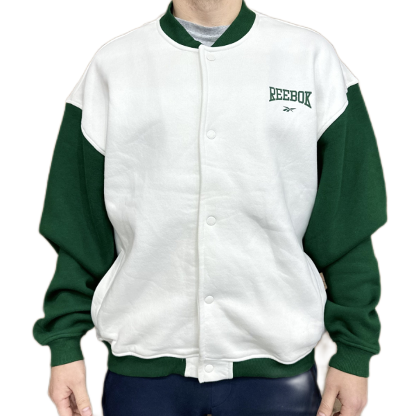 Куртка Reebok CL BBALL VARSITY Jacket chalk