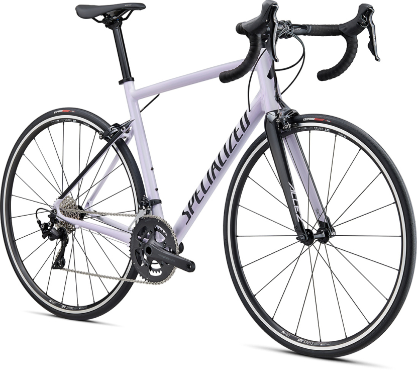 Шоссейные велосипеды Specialized Allez E5 Elite 2020 сиреневый-черный Артикул 90020-4149, 90020-4158, 90020-4154, 90020-4144, 90020-4161, 90020-4156, 90020-4152
