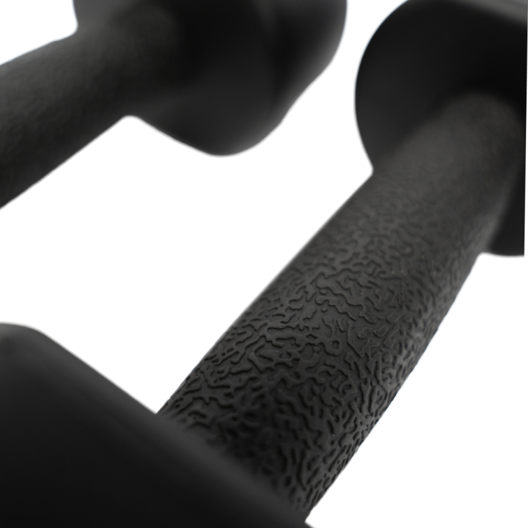 Гантели Набор термополиуретановых гантелей BRONZE GYM, 1-10 кг - 10 пар, шаг 1 кг Артикул 