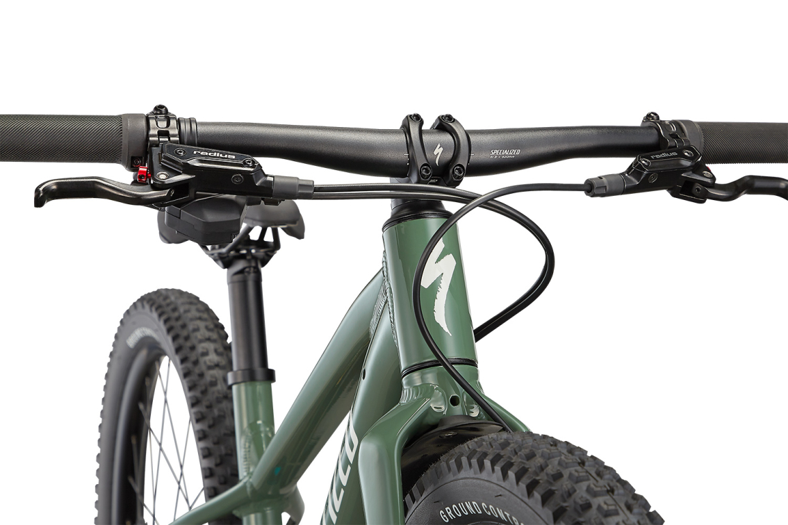 Подростковые,  для мальчиков, старше 8-ми лет Specialized Riprock 24 2022 Sage Green/White Артикул 96522-8511