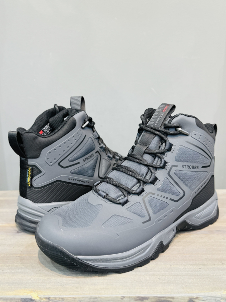 Ботинки зимние Strobbs C9398-1 серый