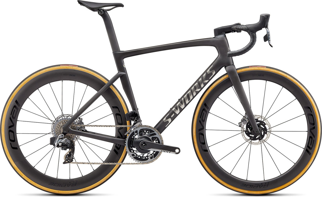 S-WORKS велосипеды шоссе Specialized S-Works Tarmac SL7 Etap Axs 2022 Satin Carbon / Spectraflair Tint / Gloss Brushed Chrome Артикул 90622-0258, 90622-0252, 90622-0244, 90622-0254, 90622-0261, 90622-0249, 90622-0256