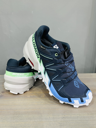 Кроссовки Кроссовки женские Salomon Speedcross 6 GTX Carbon/Provence/White Артикул L47465900-8, L47465900-5, L47465900-7, L47465900-6, L47465900-7.5, L47465900-6.5, L47465900-5.5