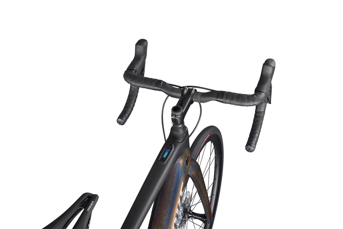 TURBO CREO - теперь 200 км реально! Specialized S-Works Turbo Creo SL Carbon 2022 BLKTNT/SPCTFLR/BLK Артикул 98121-0204, 98121-0203