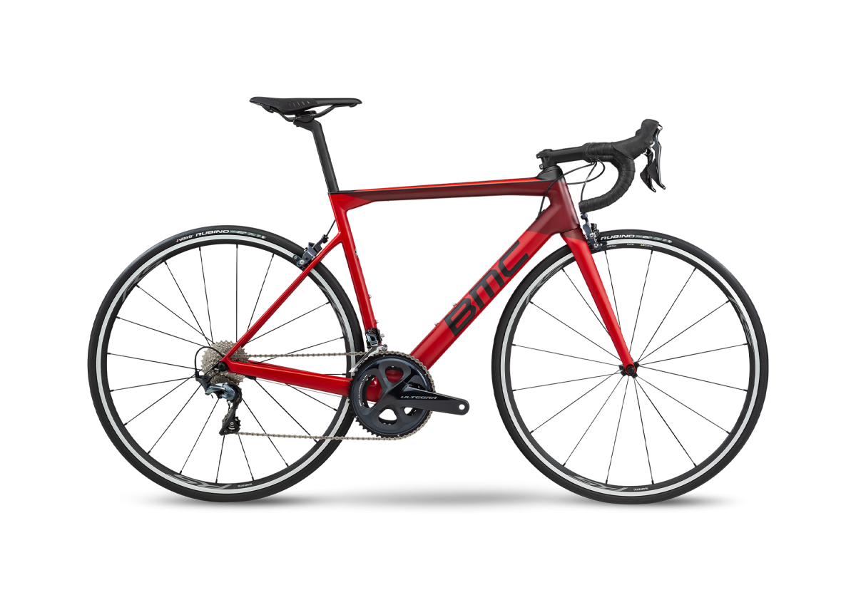 Шоссейные велосипеды BMC Teammachine SLR02 TWO Red/Black/Carbon Ultegra 2020 Артикул 