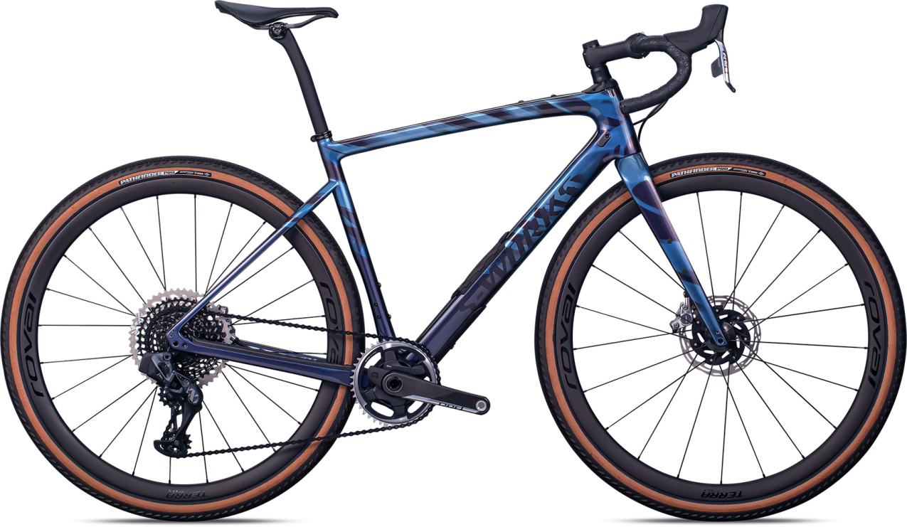 S-WORKS велосипеды гравийные Specialized S-Works Diverge 2022 Gloss Light Silver/Dream Silver/ Dusty Blue/Wild Артикул 95422-0058, 95422-0049, 95422-0056, 95422-0061, 95422-0052, 95422-0054