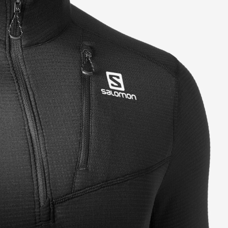 Куртки Джемпер Salomon GRID HZ MID M Black Артикул 889645726304, 889645726311, 889645726328