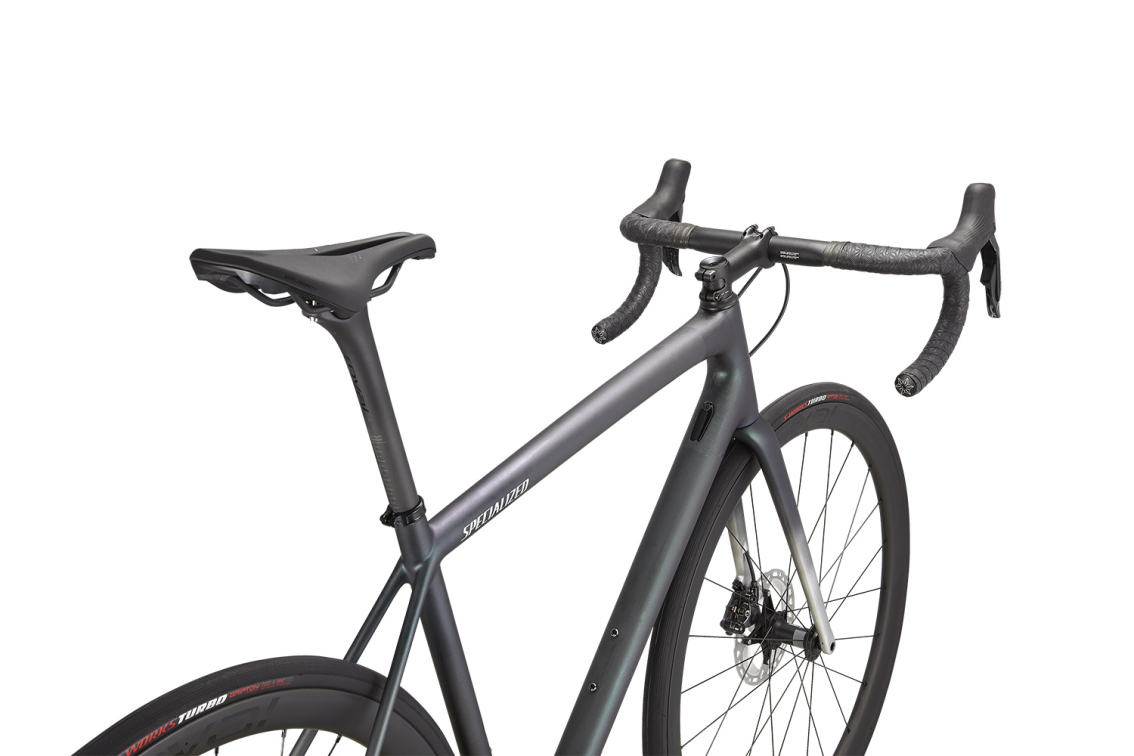 Шоссейные велосипеды Specialized Aethos Expert 2022 Chameleon Oil Tint / Flake Silver Артикул 97222-3056, 97222-3058, 97222-3049, 97222-3052, 97222-3054, 97222-3061