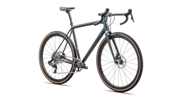 Specialized Crux Pro Sram Force eTap AXS 2025 Satin Carbon / Deep Lake Metallic / Smoke / White Sage