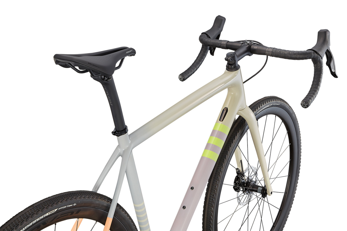 Циклокроссовые, внедорожные велосипеды Specialized Crux Expert 2022 Gloss White Speckled / Dove Grey / Papaya / Clay / Lime Артикул 91422-3049, 91422-3061, 91422-3054, 91422-3056, 91422-3058, 91422-3052