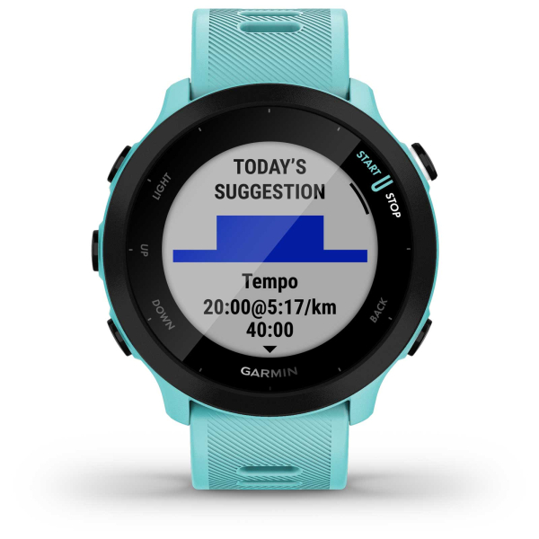 Спортивные часы Спортивные часы Garmin Forerunner 55 GPS, Aqua Артикул 