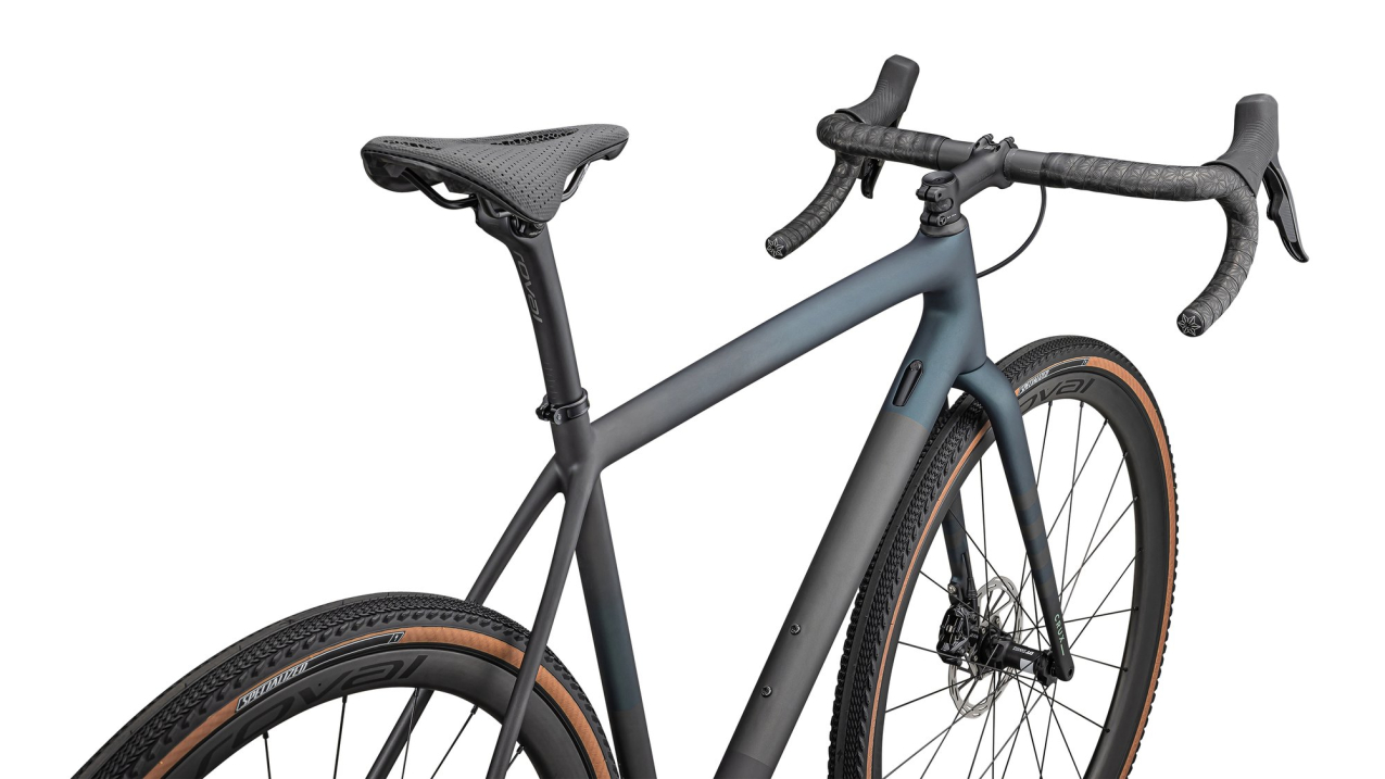 Циклокроссовые, внедорожные велосипеды Specialized Crux Pro Sram Force eTap AXS 2025 Satin Carbon / Deep Lake Metallic / Smoke / White Sage Артикул 91425-1061, 91425-1052, 91425-1054, 91425-1056, 91425-1049, 91425-1058