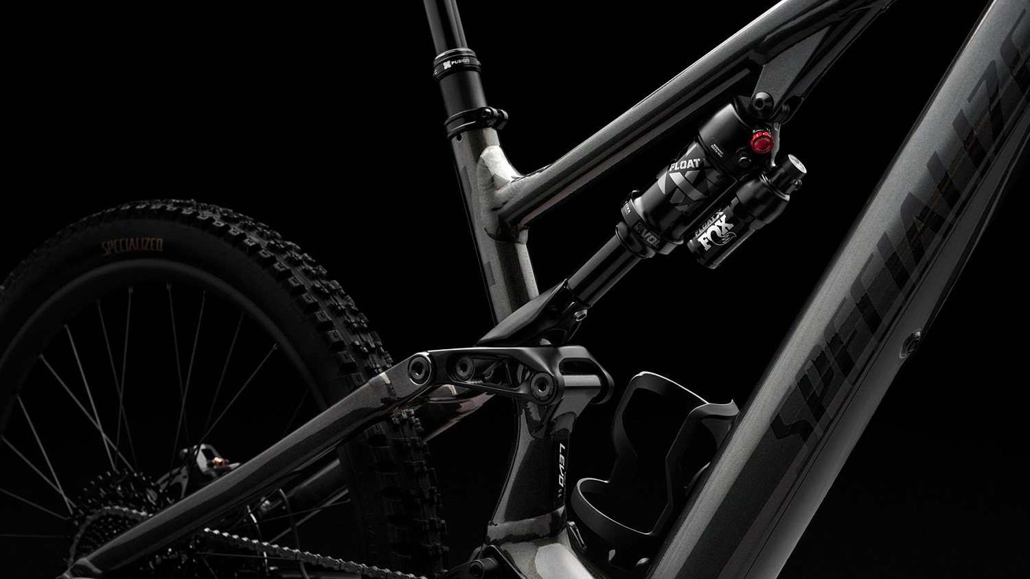 Specialized Turbo Levo SL Comp Alloy 2024 Gloss Charcoal / Silver Dust / Black