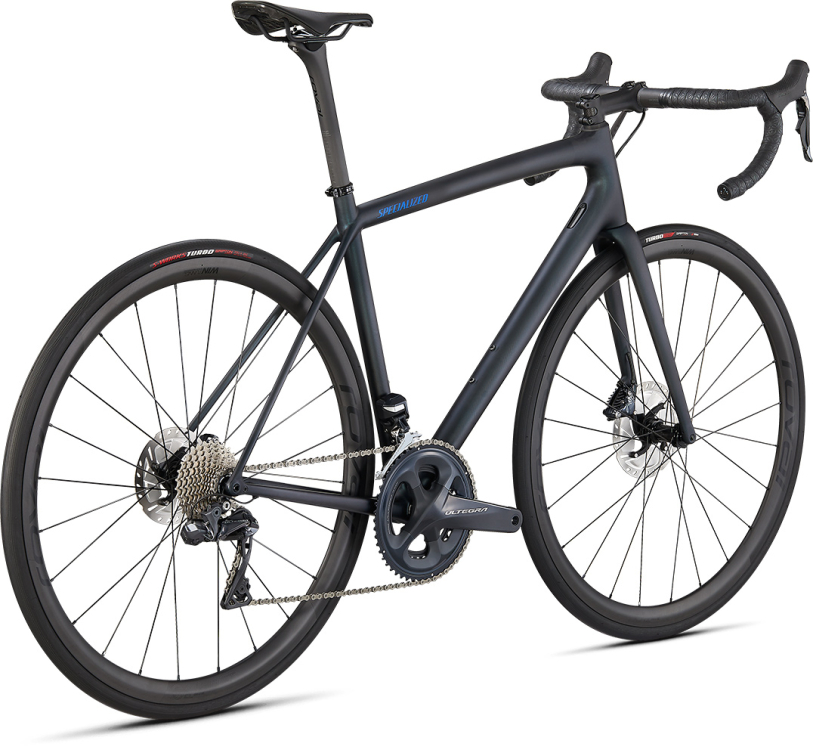 Шоссейные велосипеды Specialized Aethos Pro - Ultegra Di2 2021 Satin Blue Murano/Carbon/Cobalt Артикул 97221-1256, 97221-1258, 97221-1261