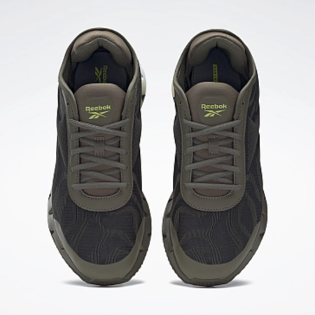 Кроссовки Кроссовки Reebok Zig Dynamica 3 army green/core black/acid yellow Артикул GY770310