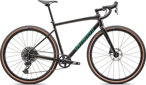 Specialized Diverge Comp E5 2025 Gloss Metallic Obsidian/ Metallic Pine Green